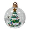 24 Inch Christmas Inflatable PVC Material Waterproof Blow Up Christmas Decorations Clear Ball 60CM Size
