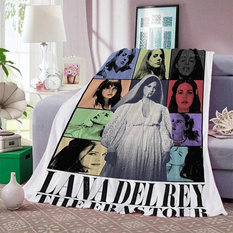 

Bed Blanket Sofa King Size A-Lana Del A-Reys Warm Fleece Camping Custom Nap Fluffy Soft Blankets for Winter Microfiber Bedding 75x90cm