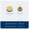 Electric Water Heater Drain Outlet Nut, Copper Nut, Universal 1/2 Inch, 3/4 Inch, 1 Inch, 2 Inch, Electroplated Screw, Magnesium Rod Accessories