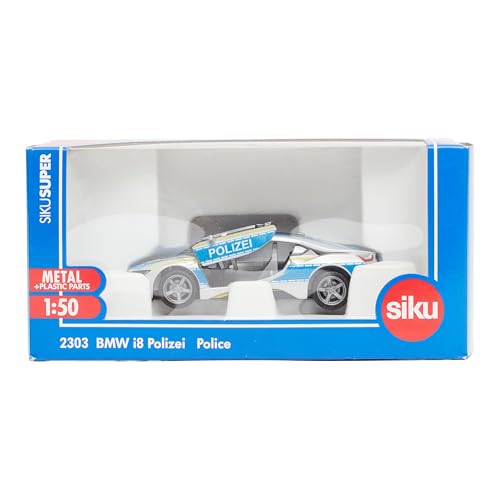 SIKU BMW I8 Police Toy for Ages 3 and Up (SK2303)