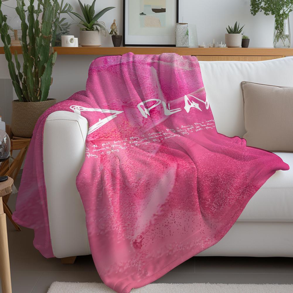 Singer Ed S-Sheeran play Blanket Design Lightweight  For Dorms, Naps, Living Room, Office,Sofa,All-Season