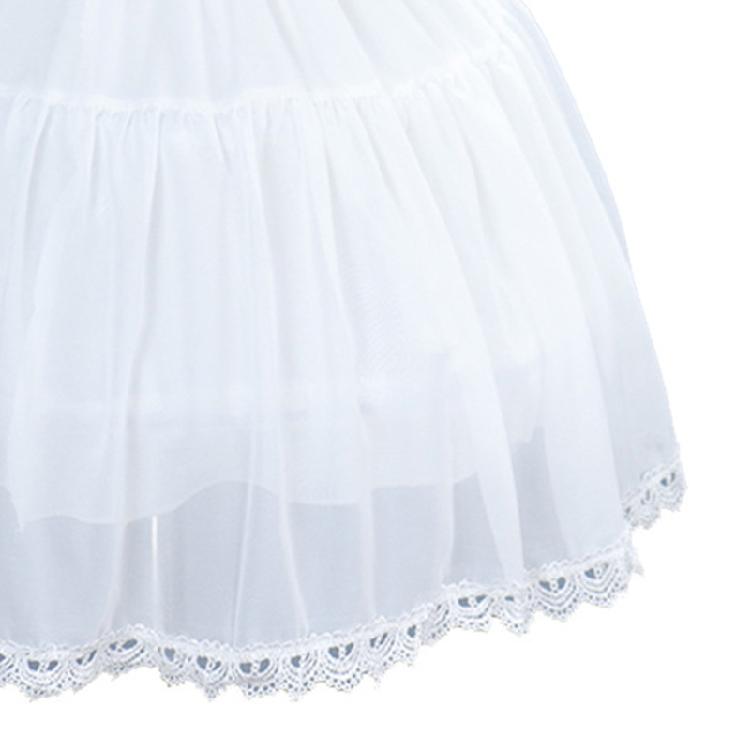 Sottogonna Crinolina Gabbia 2 Cerchi Gonna Corta Sottovesti per Abito da Sposa