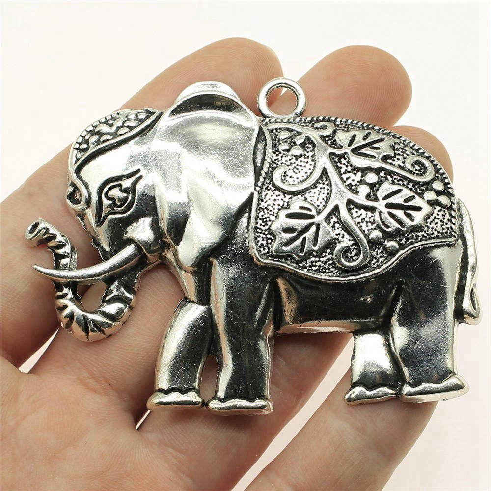 Charms Elephant God Pendants Kids' Jewelry Materials QC049