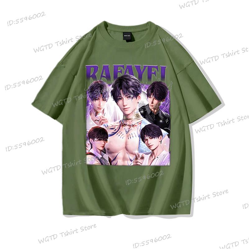 Fashion Woman T-shirts Cotton Sylus Love and Deepspace Casual Tshirts for Women Men Streetwear Creative Print Short Sleeve Tee