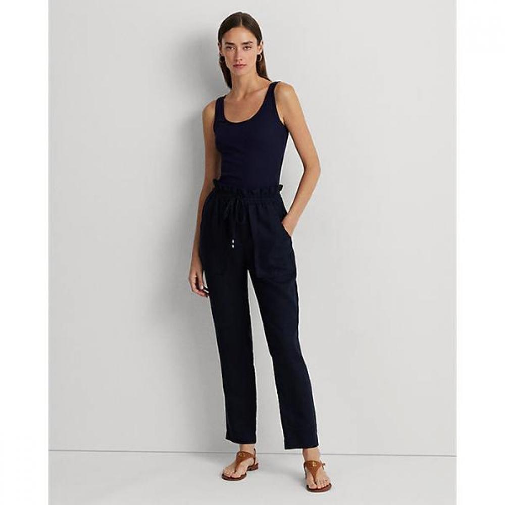 Ralph Lauren Linen Ankle Pants Wmlrpntsbv20104410 2