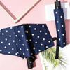 Parapluie Pliant à Pois Revêtement Noir Anti-UV Imperméable Parfait Pour le Trajet Quotidien et les Voyages