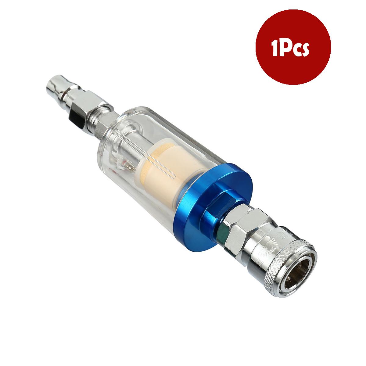 

Водомасляний сепараторний фільтр 1/4 NPT зовнішня та внутрішня різьба Фільтри для фарбопульта Фітинг для повітряної лінії компресора для розпилювача Пневмоінструменти 1/4