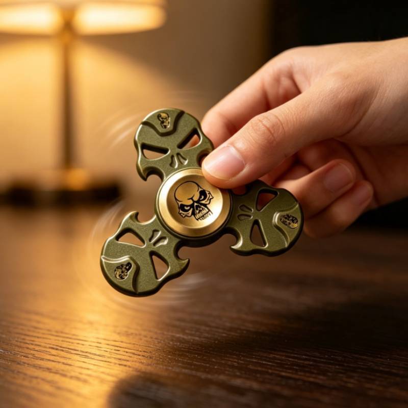 Alloy Fidget Spinner Stress Relief Toy For Kids And Adults Perfect For Office Breaks