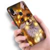 Cute Animal Fox Case For Huawei Honor 10X Lite 7A 8A 9X 20 Pro 7S 8C 8S 8X 9A 9C 10i 20i 30i 20E 20S 8 10 Lite Black Cover
