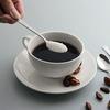 AOOSY Stainless Steel Coffee Spoon 3-Piece Set 13cm Thickness 1mm Mirror Finish Smooth Mouthfeel Demitasse Tea Yogurt Dessert Cutlery