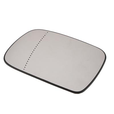 Left passenger side wing mirror glass for Peugeot 1007 2005-2009 heated
