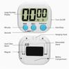Digitaler Küchentimer mit großen Ziffern, lauter Alarm, magnetischer Ständer, LCD-Display, großer Countdown, klarer lauter Alarm zum Kochen, Backen, Sportspielen