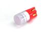 6 Pcs T10 LED Bulb, W5W 12V CANBUS 190lm Red