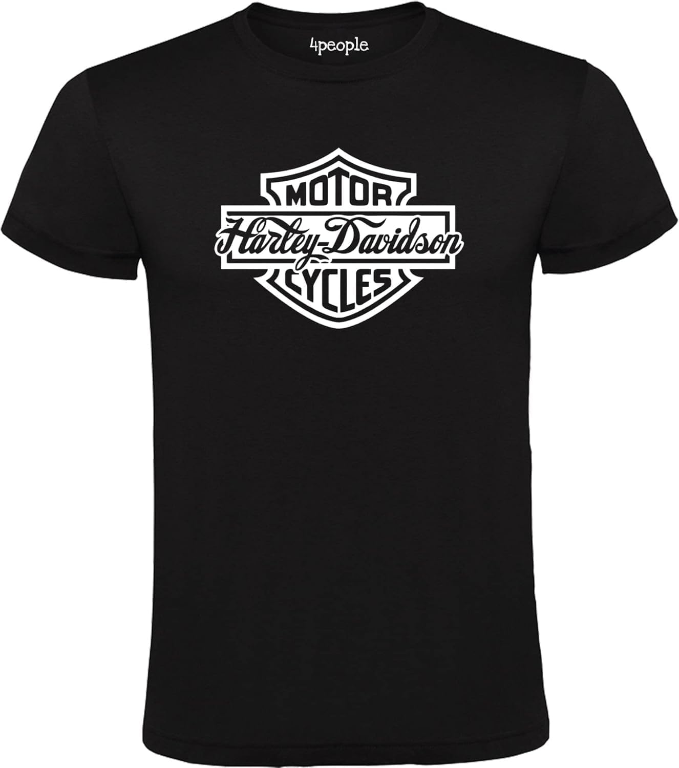 Black T-Shirt with Horloy Davodsen Logo T-Shirt 3XL чёрный