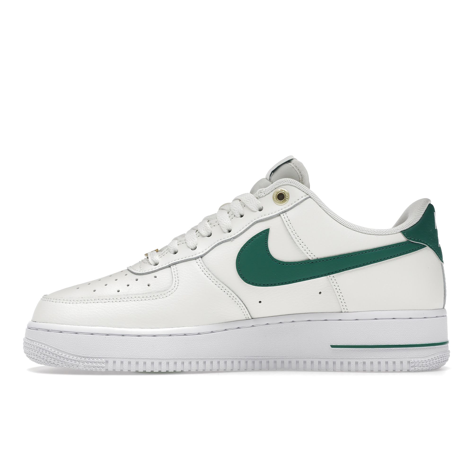 Мужские кроссовки Nike Air Force 1 07 LV8 40th Anniversary — Sail Malachite Cream White — фото 5