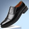 Mens Pu Formal Leather Shoes Slip on Dress Wedding Casual Flats Luxury Walking Oxfords Office Work Zapatos Para Hombre Plus Size