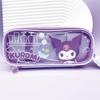 GREDINO Kuromi Pencil Case Stationery Box Pencil Case Kuromi Pen Holder Simple Large Capacity Kuromi Pen Case Stationery Box Multifunctional Bag