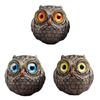 Charm Resin Owl Decoration With Fine Detail Owl Sculpture For Bedroom, Office, Or Living Area for Stylish Home