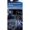 Car air outlet aromatherapy rhythm light car mounted perfume pickup light voice controlled music atmosphere light