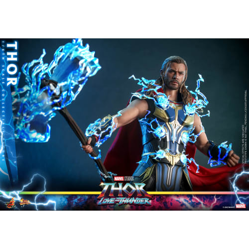 Movie Masterpiece Thor: Love and Thunder 1/6 Scale Figure, Blue, Approximately 32cm Tall