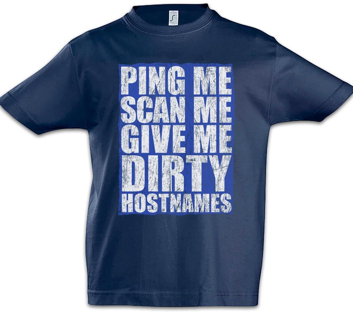 Ping Me Scan Me Boys kids boys T-Shirt Admin Computer Scientist Computer Science Programmer Fun 150