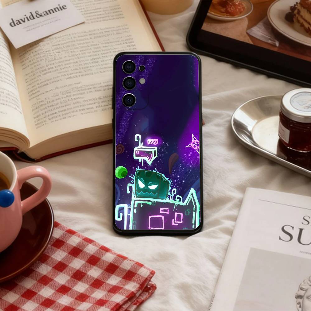 

cool G-Geometry D-Dash Game Phone Case For Samsung S 25,24,23,22,30,21,10,9,Ultra,Plus,Lite,FE,4,5 G Soft Black Case Samsung S22ULTRA5G