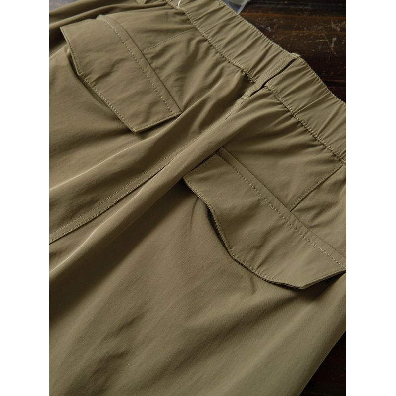 European and American Orders New Quick-Drying, Stretchy, Breathable Outdoor Lightweight Men's Spring and Summer Thin Straight-Leg Work Casual Trousers