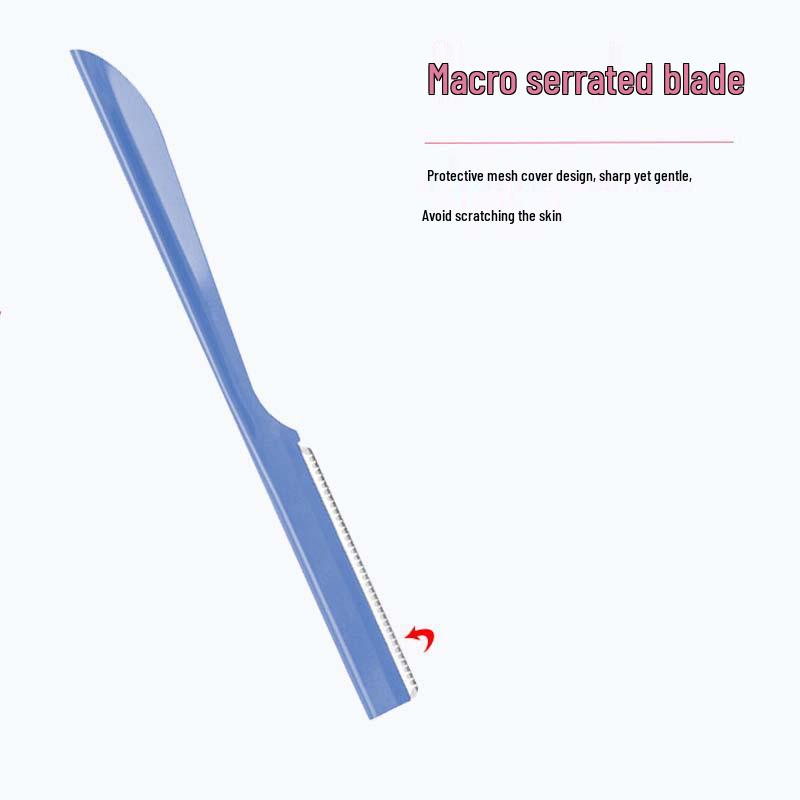 Unisex Scratch-Resistant Eyebrow & Shaving Razor with Kai Feather Blade for Beginners