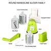 Multifunctional Cheese Grater Manual Manual Rotary Vegetable Slicer Food Shredder  Household