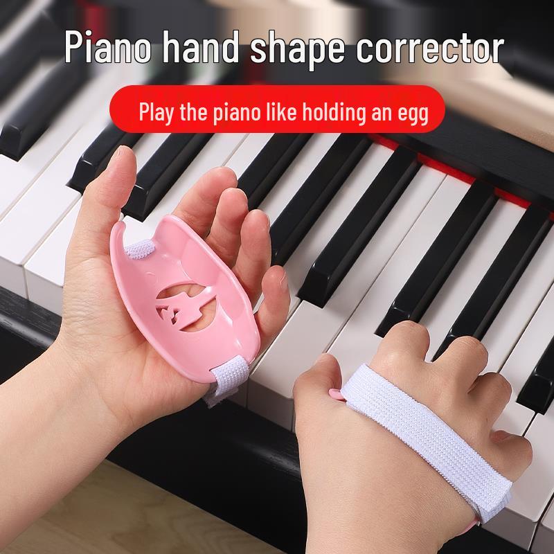 Klavier Handhaltungskorrektor für Kinder & Anfänger - Fingerübungsgerät & Kraftübungsball