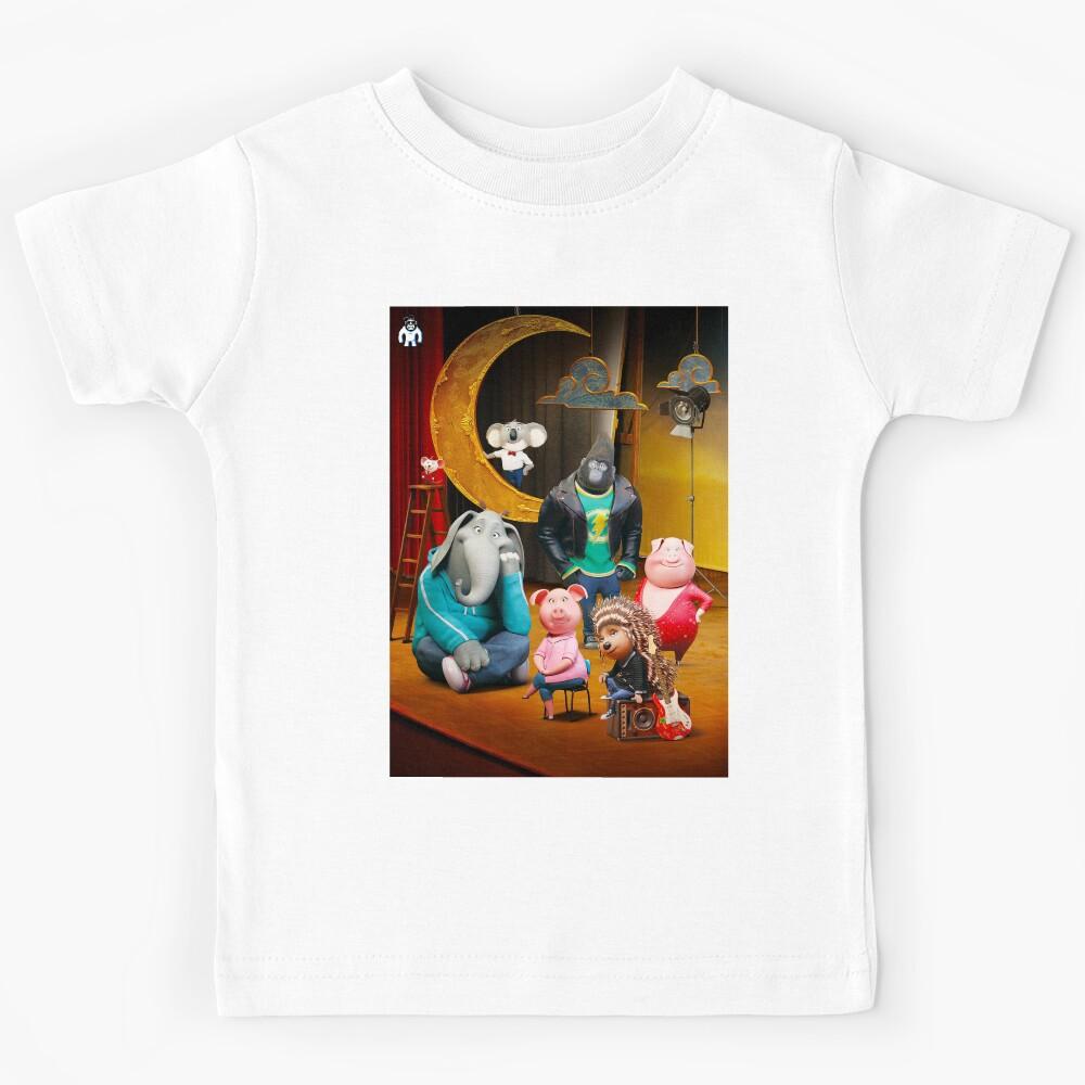 Sing (2016) Movie Poster Kids T-Shirt 140