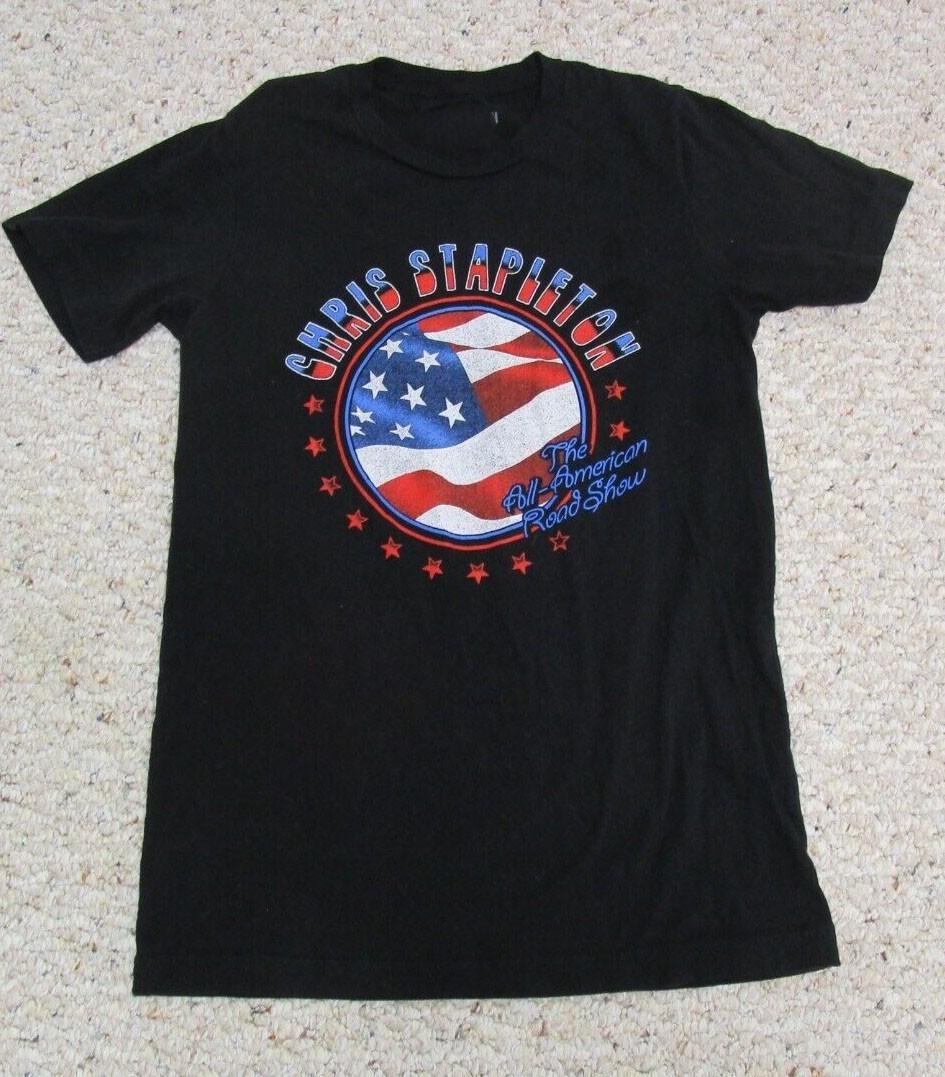 Chris Stapleton black short sleeve Unisex Shirt All Size UU76 XXXL