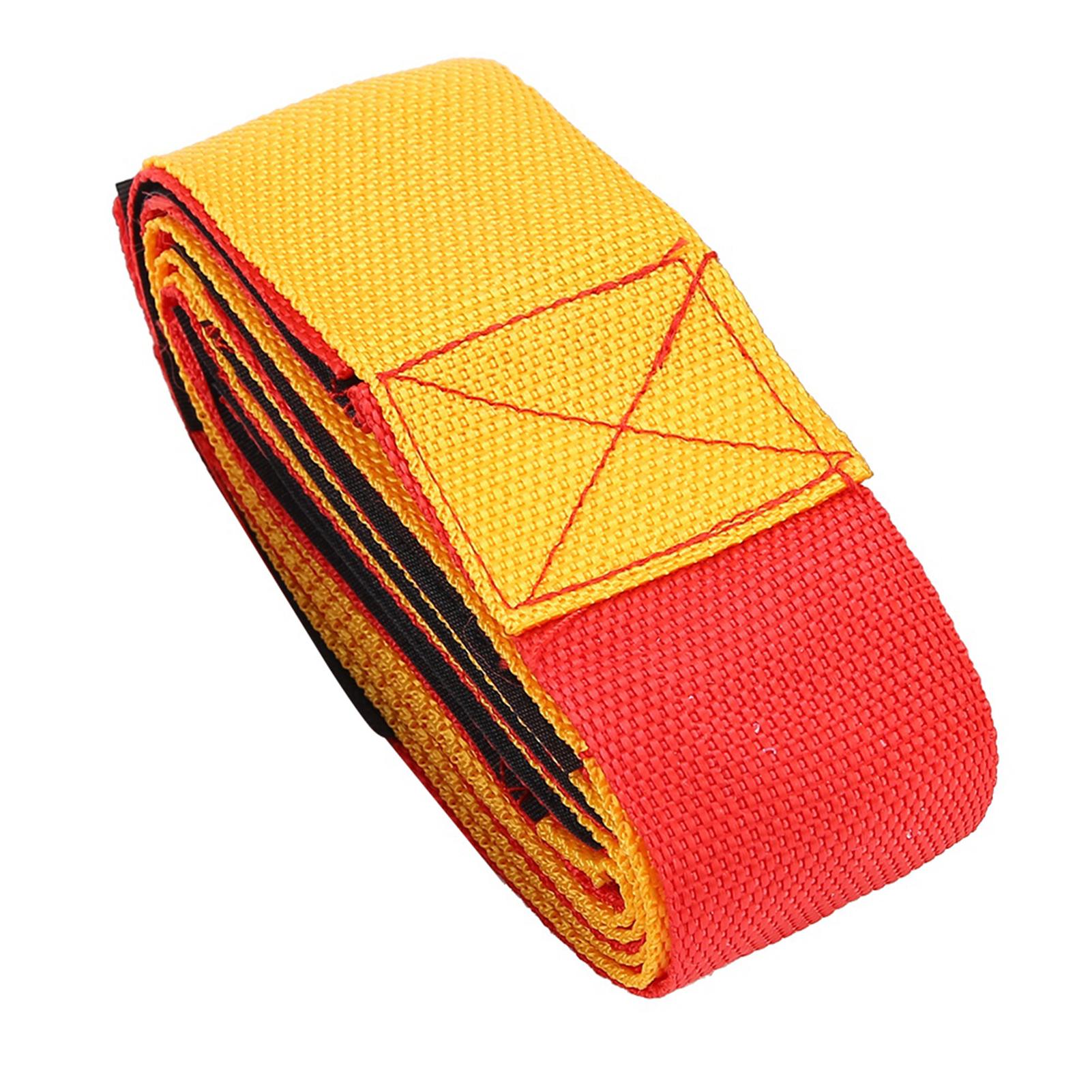 2PCS 3 5 8 Person Fastening Tape Outdoor Team Games Training Props(5 Person)