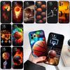 QE5 Basketball Art Shoot Shell Phone Case for Samsung Galaxy Note 10 20 S23 S24 S25 Ultra FE Plus Edge Lite A02S A35 A07 A17