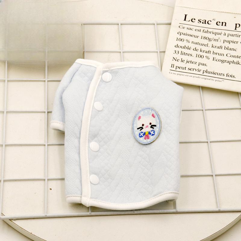 

Милое толстое пальто для домашних животных, осенне-зимний жилет, одежда для кошек, домашняя одежда для сна, дизайнерская одежда для собак, одежда для щенков для маленьких собак L