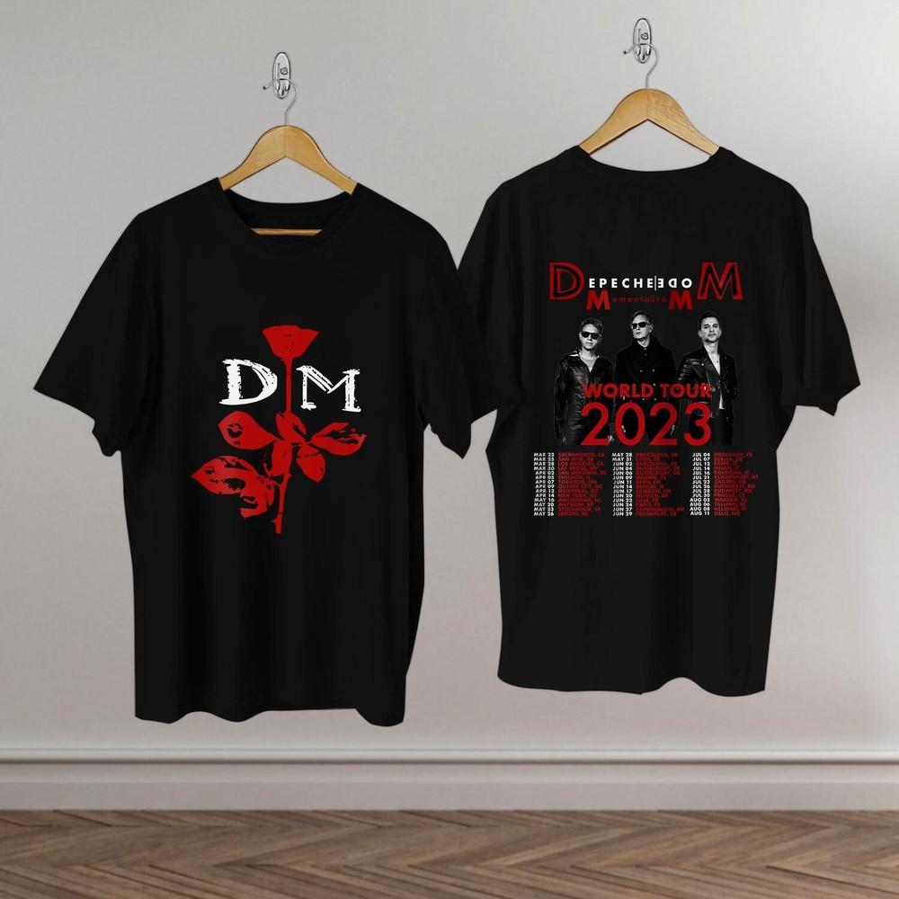 Depeche Mode Memento Shirt Depeche Mode Tour 2023 Shirt Memento Mori World Tou Unisex T-Shirt M