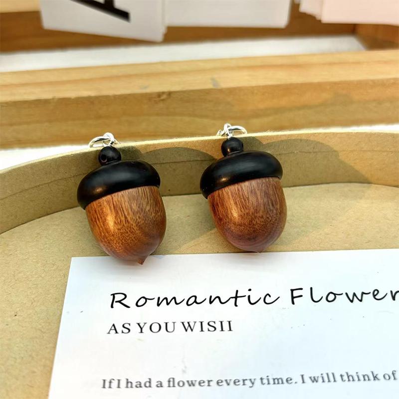 

Креативный симуляционный желудь брелок для ключей от машины персонализированный подвес для сумки для женщин мужчин новинка украшение для рюкзака аксессуары подарки