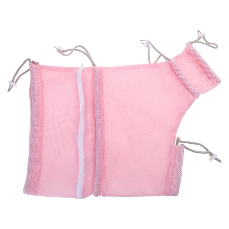 

Pet Nail Trimming Bag for Grooming Small Animals Hair Cutting Washing Bathing Bag Grooming Fixed Bag Small Cats Supply 1