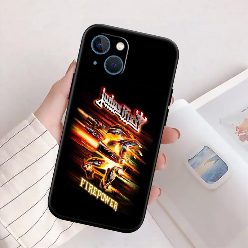 J-Judas P-Priest Shell Phone Case for Samsung Galaxy Note 10 20 S23 S24 S25 Ultra FE Plus Edge Lite A02S A35 A07 A17
