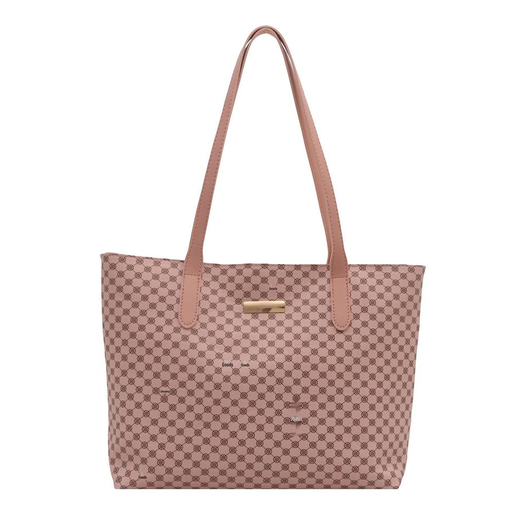 2025 Women's Large Capacity Vintage PU Tote Shoulder Bag