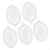 5 stuks Transparante Plastic Ei Vorm Vulbare Bal Ornament Hangende Decoraties