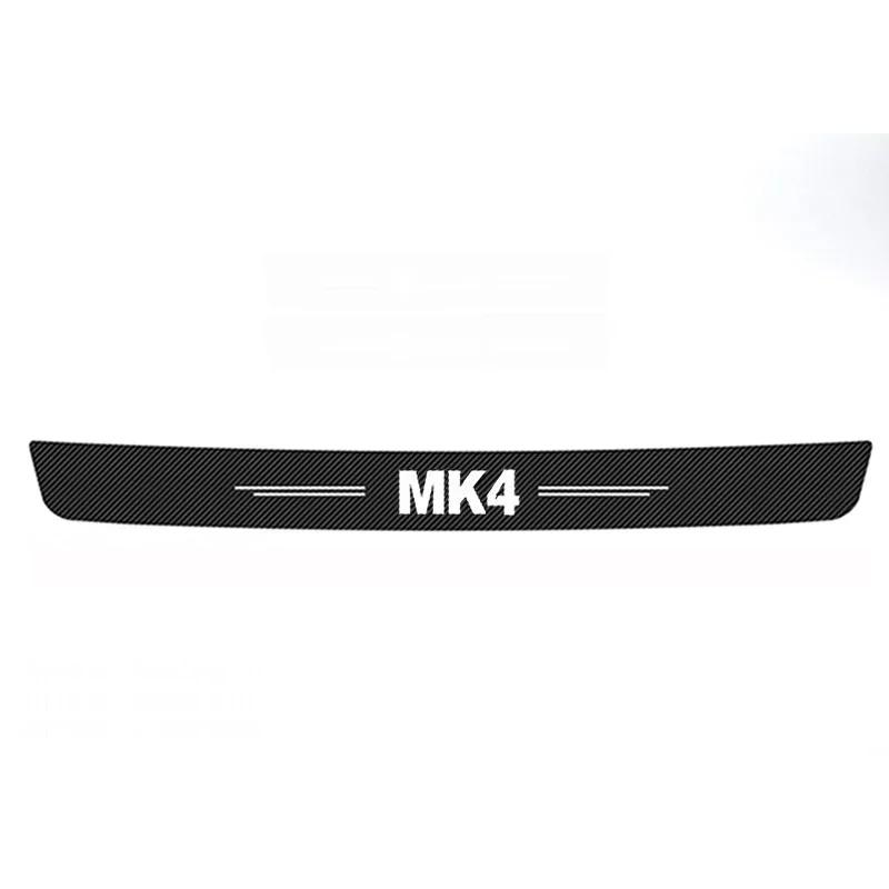 Car Trunk Door Bumper Scratch Guard Strips for Volkswagen VW Golf MK4 Badge 2021 2020 2019 Threshold Door Sill Protector Sticker