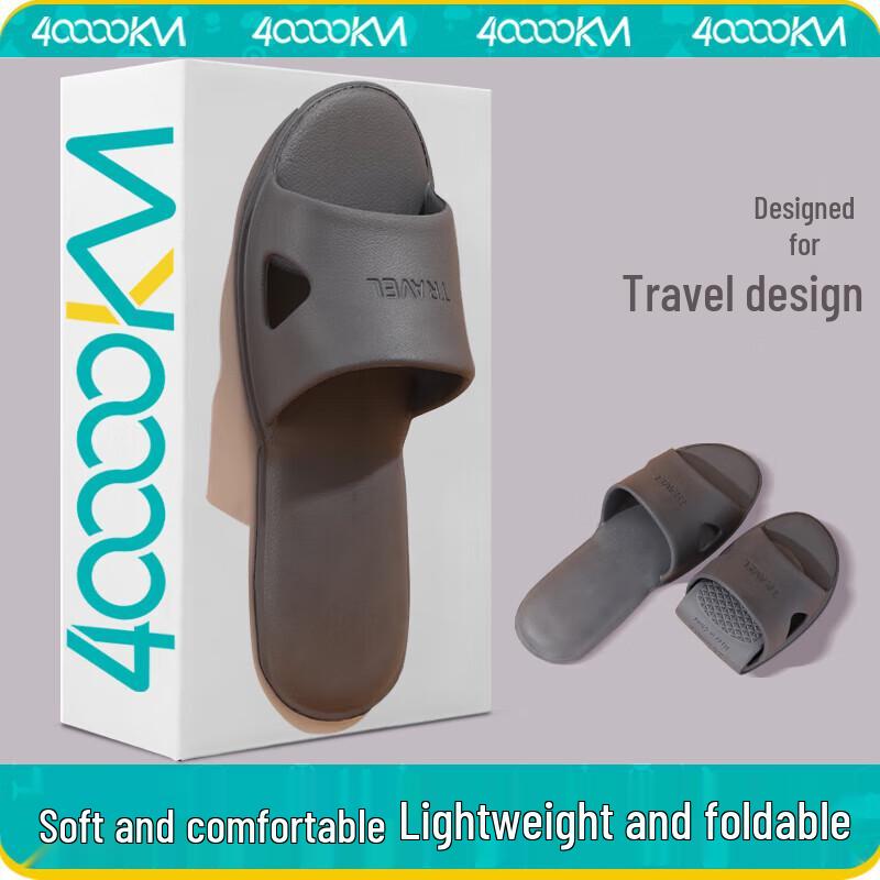 Fourty Thousand Miles Foldable Travel Slippers