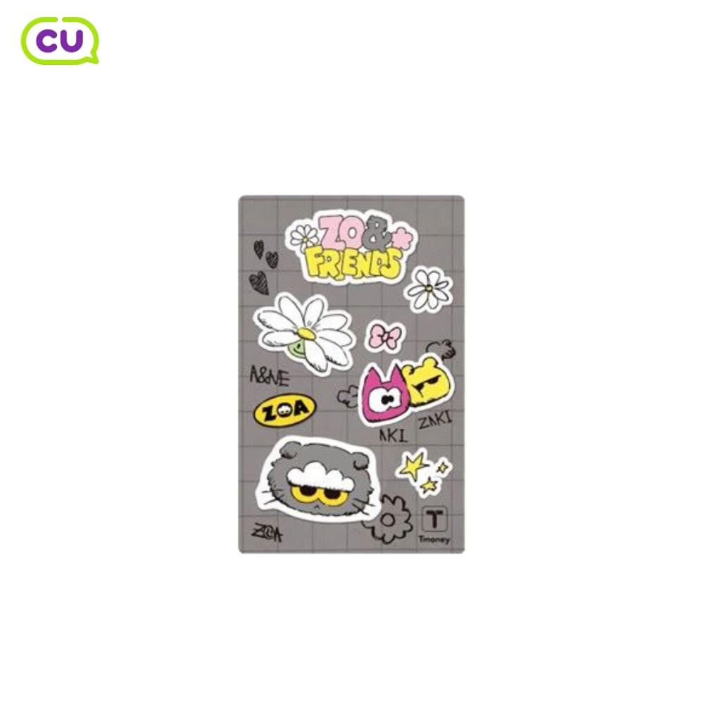 ZOA & Friends Tmoney Card – Convenience Store Limited Edition Transit Card
