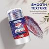 Patriotic Sparkling Ring Paste Red 1 Pc