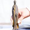 Outdoor Sitting Buddhism Statue Meditating Carving Statue Buddhism Sculpture for Peaceful Home and Garden Decoration