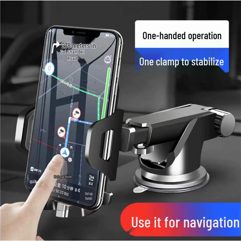 2024 Universal Car Phone Holder with Suction Cup for Taxis and Buses
