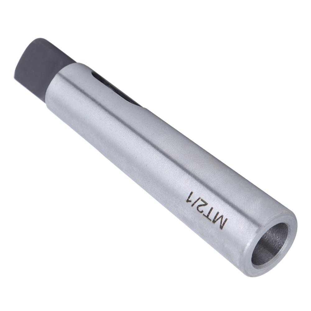 Konischer Reduzieradapter Bohrhülse Silber Hohe Härte Verschleißfestigkeit MT2 auf MT1