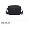 MLB New York Yankees Nylon Fabric Camera Bag, Shoulder Bag, Crossbody Bag Unisex Black 32BGD1011-50L