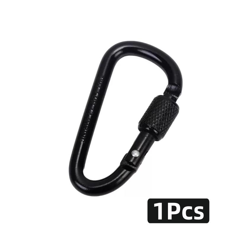 

Umbrella Rope Woven Keychain Outdoor With Lock D Buckle Anti-Theft Rope Multi-Purpose Backpack EDC Quick Hanging Keychain